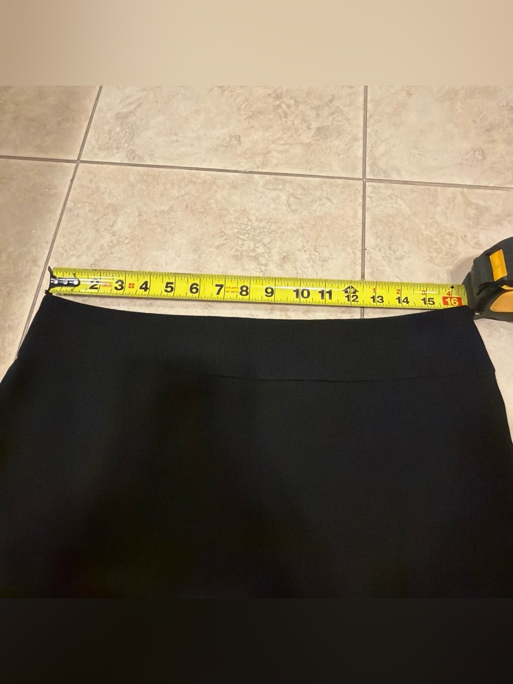 Classic Black Women's A-Line Skirt - Picture 7 of 8